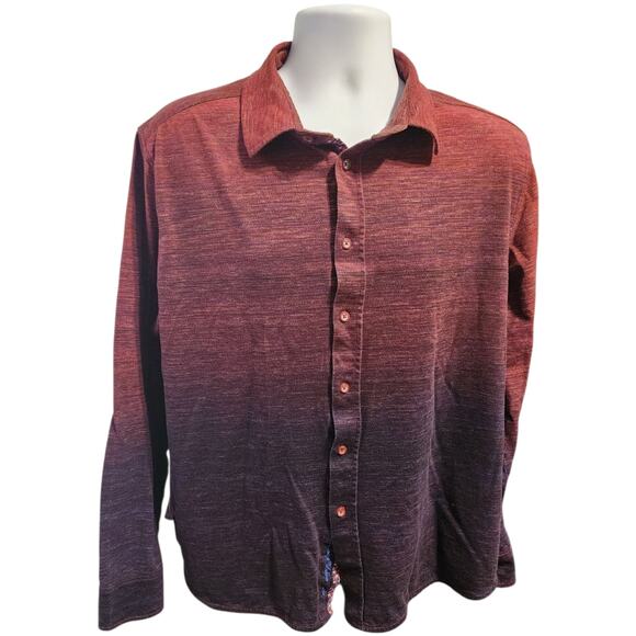 Robert Graham Multicolor Curtiz Men's XL Long Sleeve Button Shirt